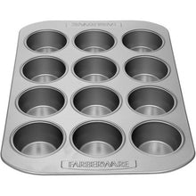 Load image into Gallery viewer, Farberware 12-Cavity Muffin Pan, Gray