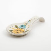 The Pioneer Woman Vintage Floral Paper Towel Holder With Rose Shadow Spoon Rest