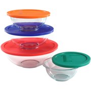 Load image into Gallery viewer, Pyrex 8-Piece Smart Essentials Mixing Bowl Set