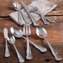 Load image into Gallery viewer, The Pioneer Woman Alex Marie 45-Piece Stainless Steel Flatware Set