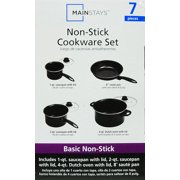 Load image into Gallery viewer, Mainstays 7-Piece Non-Stick Cookware Set