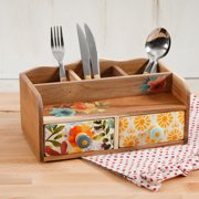 Load image into Gallery viewer, The Pioneer Woman Pioneer 10.63-Inch Flatware Caddy